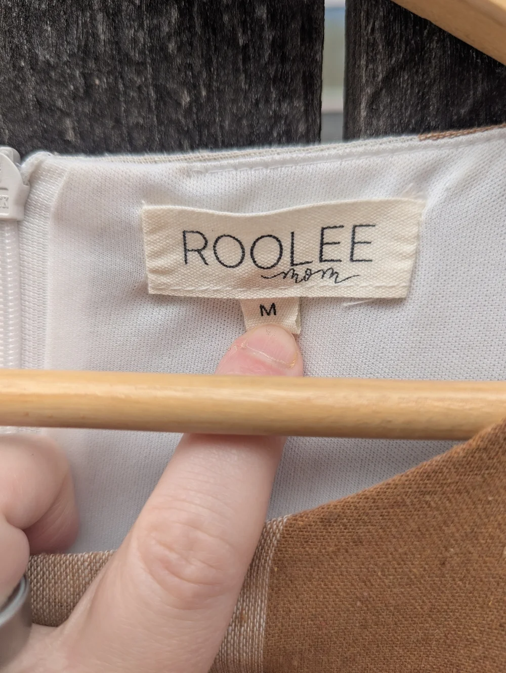 Size Medium - Women's Roolee checked dress with pockets - Picture 4 of 5